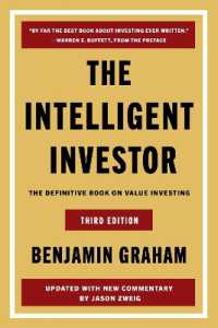 Ｂ．グレアム『賢明なる投資家』（原書）改訂第３版<br>The Intelligent Investor, 3rd Ed. : The Definitive Book on Value Investing