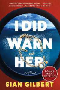 I Did Warn Her （Large Print）
