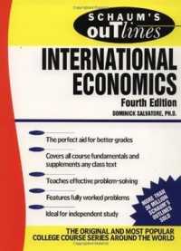 Schaum's Outline of Theory and Problems of International Economics (Schaum's Outline) （4TH）