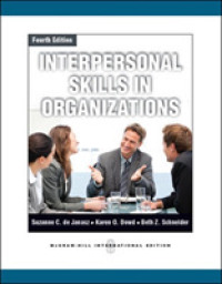 Interpersonal Skills in Organizations -- Paperback