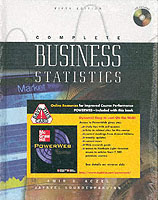 Complete Business Statistics W/cd N Pw