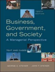 Business,government & Society 10e （10th）