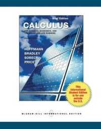 Calculus for Business, Economics, and the Social and Life Sciences, Brief Version (Int'l Ed) （11TH）