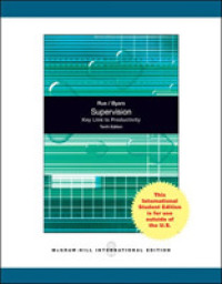 Supervision: Key Link to Produ -- Paperback / softback （10 ed）