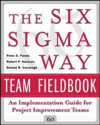 The Six Sigma Way Team Fieldbook: an Implementation Guide for Process Improvement Teams