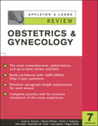 Appleton & Lange's Review of Obstetrics & Gynecology (Appleton & Lange Review Book Series) （7 SUB）