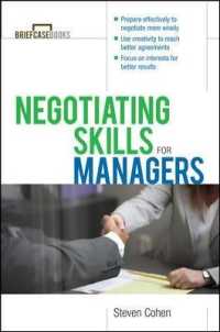 Negotiating Skills for Managers (Briefcase Books Series)