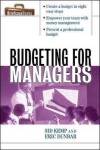 Budgeting for Managers (Briefcase Books Series)