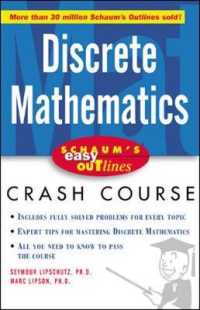 Schaum's Easy Outlines Discrete Mathematics (Schaum's Easy Outline Series)