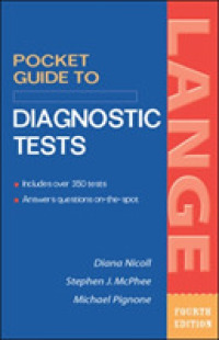 Pocket Guide to Diagnostic Tests （4 SUB）