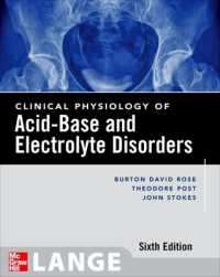 Clinical Physiology of Acid-Base and Electrolyte Disorders （6TH）