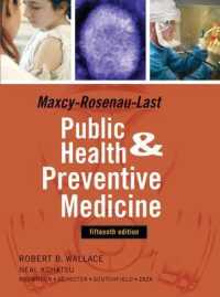 Maxcy-rosenau-last Public Health & Preventive Medicine (Maxcy-rosenau-last Public Health and Preventive Medicine) （15TH）