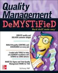 Quality Management Demystified (Demystified)
