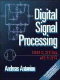 Digital Signal Processing : Signals, Systems, and Filters （PCK）