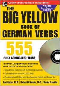 The Big Yellow Book of German Verbs : 555 Fully Conjugated Verbs (Big Book of Verbs) （1 PAP/CDR）