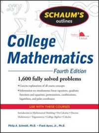 Schaum's Outline of College Mathematics, Fourth Edition （4TH）