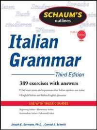 Schaum's Outline of Italian Grammar (Schaum's Outlines) （3TH）