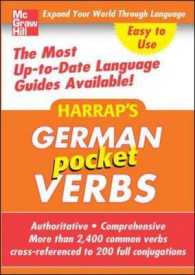 Harrap's German Pocket Verbs (Harrap's Pocket Language Guides)