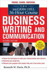 The McGraw-Hill 36-Hour Course in Business Writing and Communication, Second Edition （2ND）