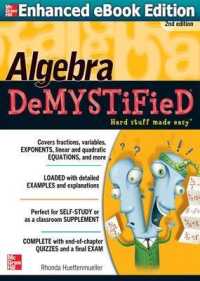 Algebra DeMYSTiFieD, Second Edition (Demystified) （2ND）