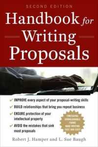 Handbook for Writing Proposals, Second Edition （2ND）
