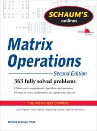 Schaum's Outline of Matrix Operations （2ND）