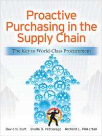 Proactive Purchasing in the Supply Chain: The Key to World-Class Procurement