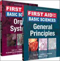 First Aid for the Basic Sciences General Principles / First Aid for the Basic Sciences Organ Systems (First Aid Basic Sciences) （2 PCK）