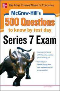 Mcgraw-hill's 500 Series 7 Exam Questions to Know by Test Day -- Paperback / softback