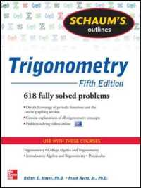 Schaum's Outline of Trigonometry : 618 Solved Problems + 20 Videos （5TH）