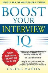 Boost Your Interview IQ 2/E （2ND）