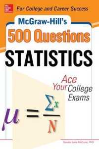 McGraw-Hill's 500 Statistics Questions : Ace Your College Exams (Mcgraw-hill 500 Questions)