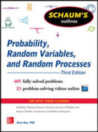 Schaum's Outline of Probability, Random Variables, and Random Processes （3RD）