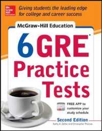 McGraw-Hill Education 6 GRE Practice Tests （2ND）