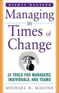 Managing in Times of Change