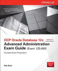 OCP Oracle Database 12c Advanced Administration Exam Guide (Exam 1Z0-063) （3RD）
