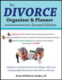 The Divorce Organizer & Planner （2 PAP/CDR）