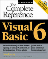 Visual Basic 6 : The Complete Reference (Complete Reference Series) （PAP/CDR）