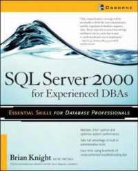 SQL Server 2000 for Experienced Dbas (Database Professional)