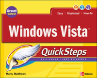 Windows Vista Quicksteps : Full-color - Fast Reference