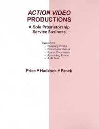 Action Video Productions Practice Set : A Sole Proprietorship Service Business