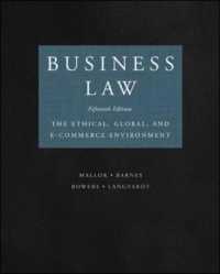 Business Law : The Ethical, Global, and E-commerce Environment （15 HAR/PSC）