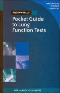 McGraw-Hill's Pocket Guide to Lung Function Tests : Explanations without Equations