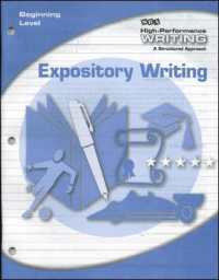 High-Performance Writing Beginning Level, Expository Writing (Dodds Writing Program)
