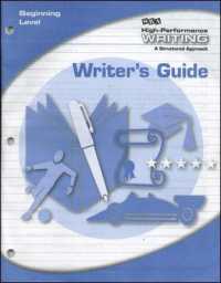 High-Performance Writing Beginning Level, Writer's Guide (Dodds Writing Program)