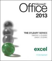 Microsoft Office Excel 2013 : A Case Approach (The O'leary)