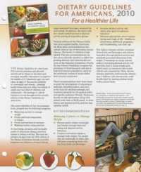 Dietary Guidelines for Americans : For a Healthier Life （7TH）