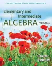 Loose Leaf Version for Elementary and Intermediate Algebra （5TH Looseleaf）