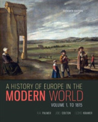 A History of Europe in the Modern World, Volume 1 （11TH）