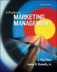 A Preface to Marketing Management （14TH）